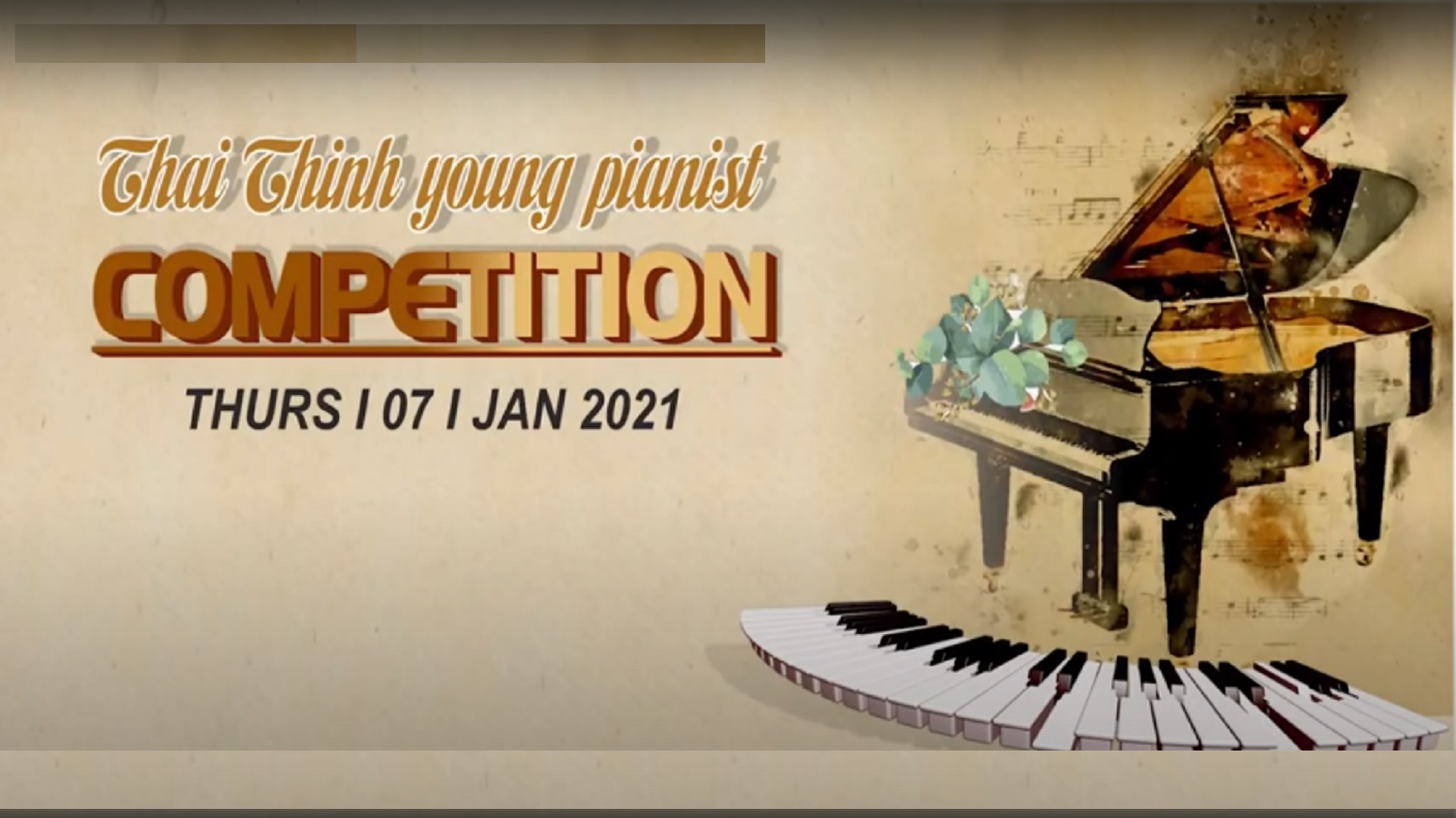THAI THINH YOUNG PIANIST COMPETITION