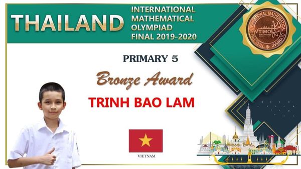 Vòng chung kết Olympic Toán quốc tế Thái Lan, TIMO 2020