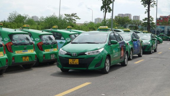 200 xe taxi Mai Linh được phép hoạt động trong thời gian Hà Nội giãn cách xã hội